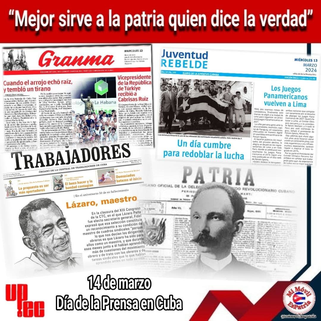 CamagueyDPE's tweet photo. Merecido reconocimiento a los guardianes de la información, a los narradores de realidades, a los periodistas cubanos y quienes en #Camagüey trabajan incansablemente por una prensa comprometida y veraz isla #CubaMined  @cubaMinrd https://t.co/ZC626D0jhf