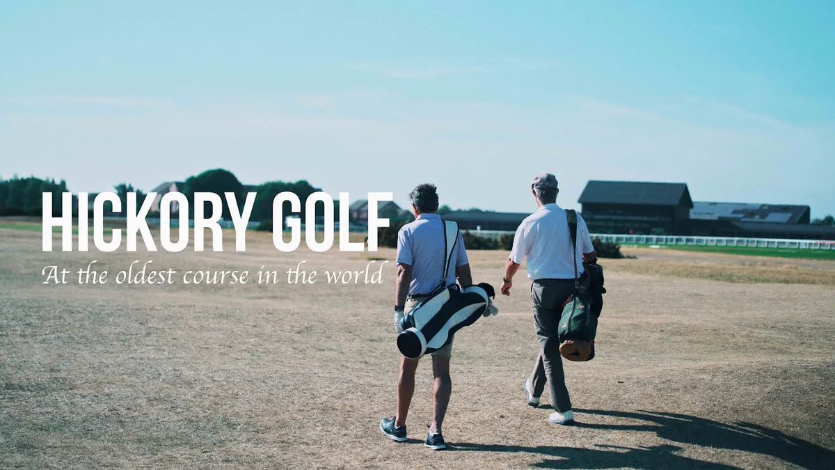 Playing a hole with hickories at the world’s oldest golf course. Watch here - youtu.be/c8JxvuSklF0
