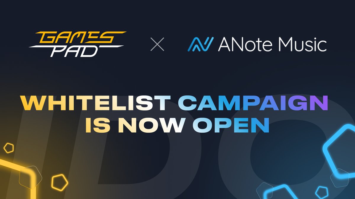 📣 Don't miss an amazing opportunity to win a guaranteed Bot Tier 🎟️ allocation

Join the whitelist NOW to secure your spot in the upcoming <a href="/anotemusic/">ANote Music</a> #IDO deal! 

➡️ Join the whitelist: gleam.io/rcTPJ/anote-mu…