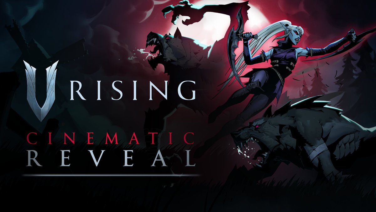 VRisingGame's tweet photo. The Hunt Begins - May 8th. https://t.co/yzuGzz8TwC https://t.co/U8IVR4571R
