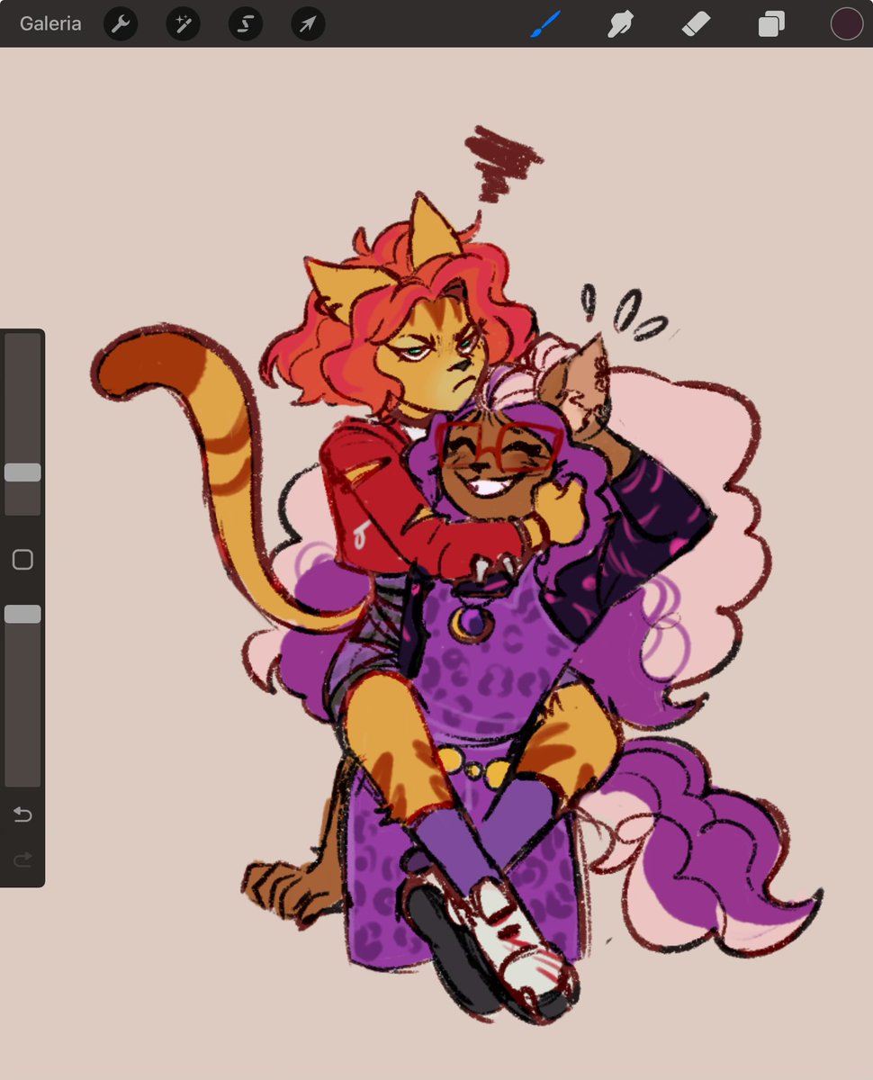 SpaaceBatz's tweet photo. She is a liiitle clingy 

#MonsterHigh https://t.co/a1YZ1bkfju