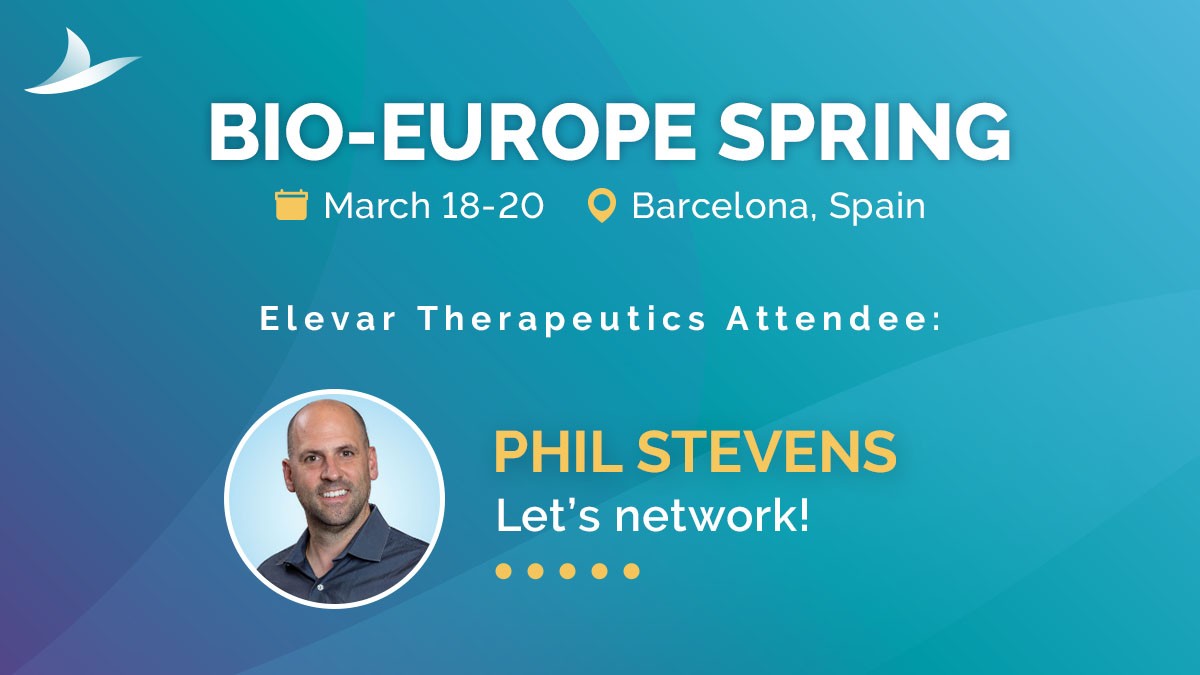 ElevarTx's tweet photo. Elevar is headed to Spain for the upcoming #BIOEuropeSpring!
Let’s connect. Email us at bd@elevartherapeutics.com to schedule a meeting. https://t.co/evpGJWOWsV
#ElevatingInsights #HealthcareConference https://t.co/LCpZ1Cwrs8