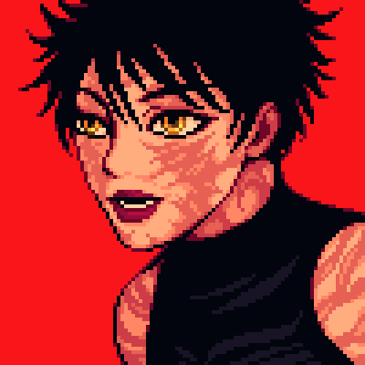 Ulmoart's tweet photo. "I feel amazing"
#pixelart #pixelgirl #jjk #jjkfanart #jjkart #makizenin #makizeninfanart #jujutsukaisenart #jujutsukaisenfanart #animefanart #animeart #ukrart #украрт #піксельарт https://t.co/PGxMnlcQeK