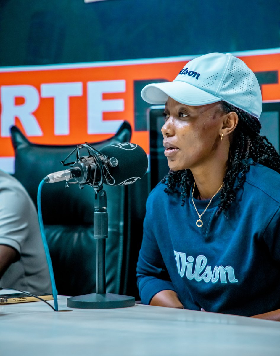 TRCF078's tweet photo. Thrilled for the opportunity! Our @JoseUmulisa founder was live at  URUKIKO, the sports show on Fine FM, sharing firsthand experiences from her recent trip at BNP Paribas Open. 🎾🎤#TennisInsights #FineFM #TRCF @AuroreMimosa @CharlesHaba @tennis_rwanda @rafael  @Rwanda_Sports https://t.co/8GUgvUYPve