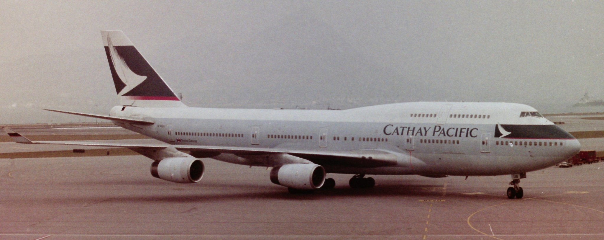 キャセイパシフィック航空　Boeing747 JFOX MODELS 1/200 (ダイキャスト製) 747-200 キャセイ