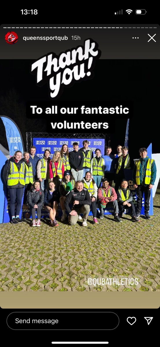 A special thank-you to all our fantastic staff & volunteers who helped deliver this year’s Deep River Rock 5k event @QueensSport @QUBelfast @QUBathletics . Over 1000 runners on the night across three races in a new format and a post race athlete village. Well done !! 👏👏🏃‍♂️🏃‍♀️🍕
