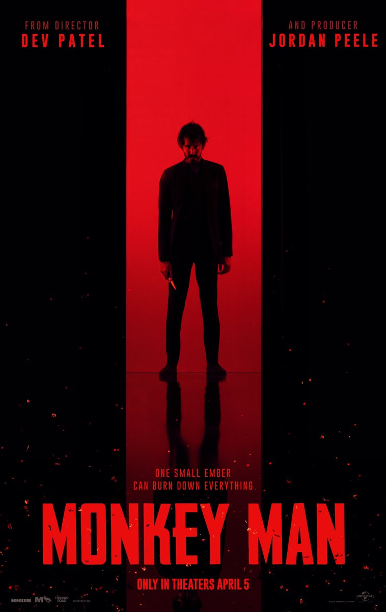 BenMkWrites's tweet photo. Revenge is primal. Follow us, RT + Reply w/ your city to enter to #win passes to an advance screening of the action-packed #MonkeyManMovie, taking place April 3 in #Toronto &amp; #Vancouver! https://t.co/tqaUklUXcl