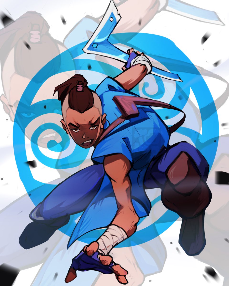 The man with the boomerang #Sokka
