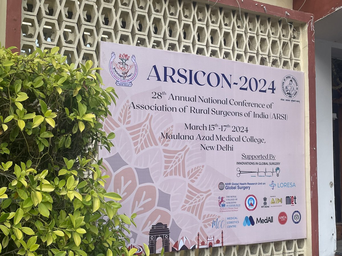 We are ready to host you at #ARSICON2024 See you soon in a few hours!