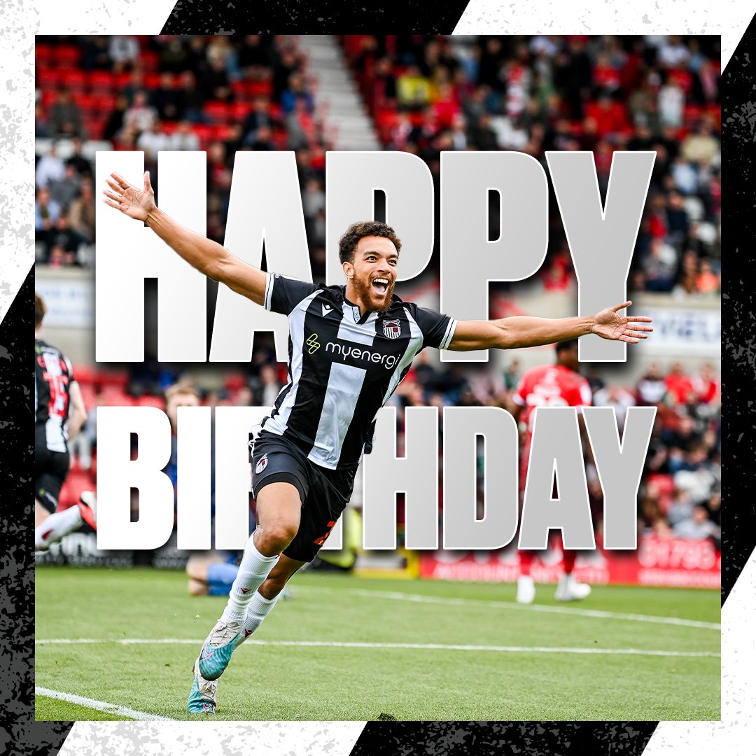 🎂 Happy Birthday Donovan Wilson!

🥳 We hope you have a good one!

#GTFC