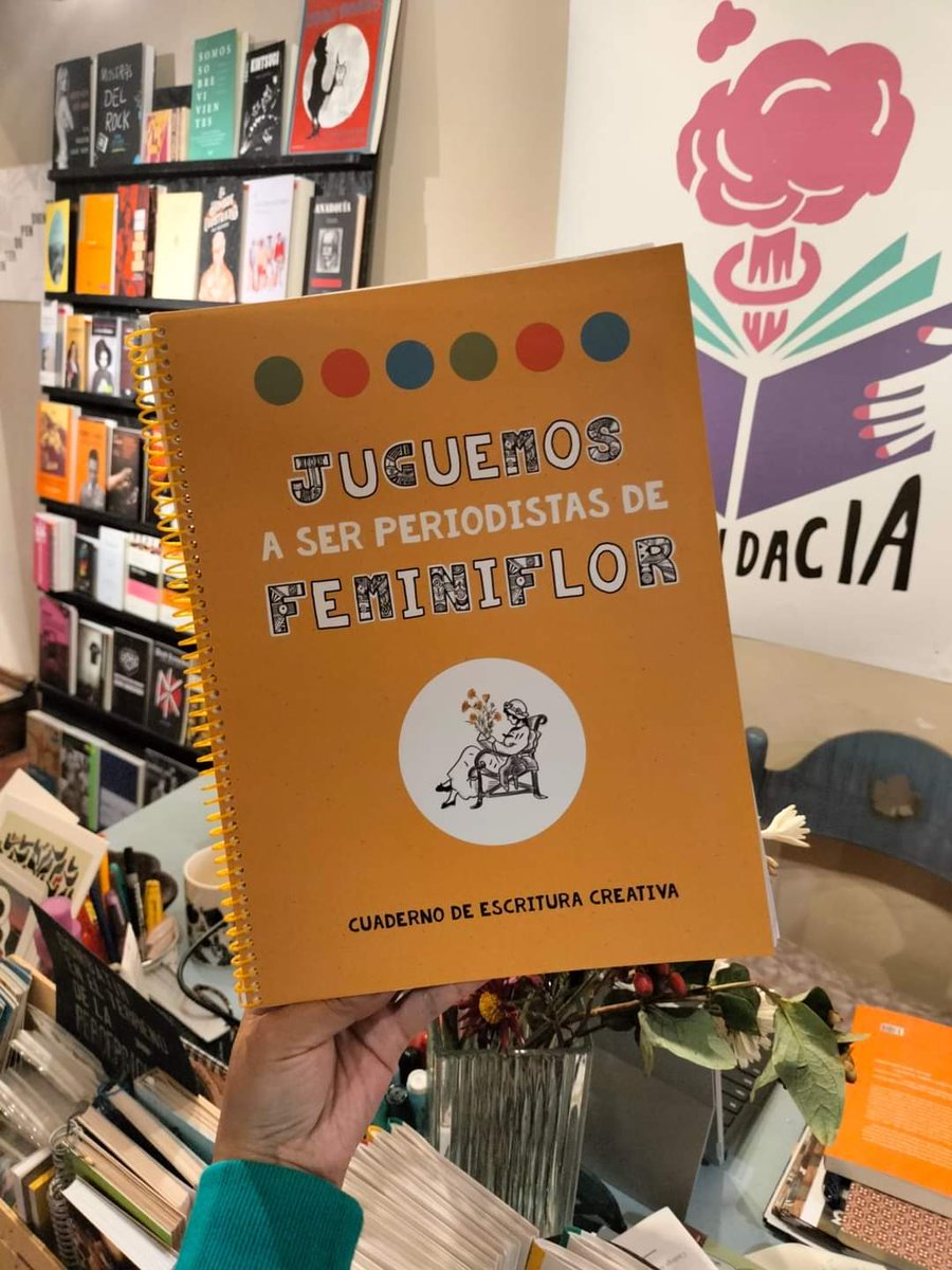 Contentísimas, anunciamos que el cuaderno de escritura creativa, Juguemos a ser periodistas de Feminiflor, donde llamamos a las infancias y adolescencias a construir una revista, está disponible en la poderosa librería <a href="/Audacia_Libros/">La Audacia</a>, en la av. Ormachea y 10 de obrajes.