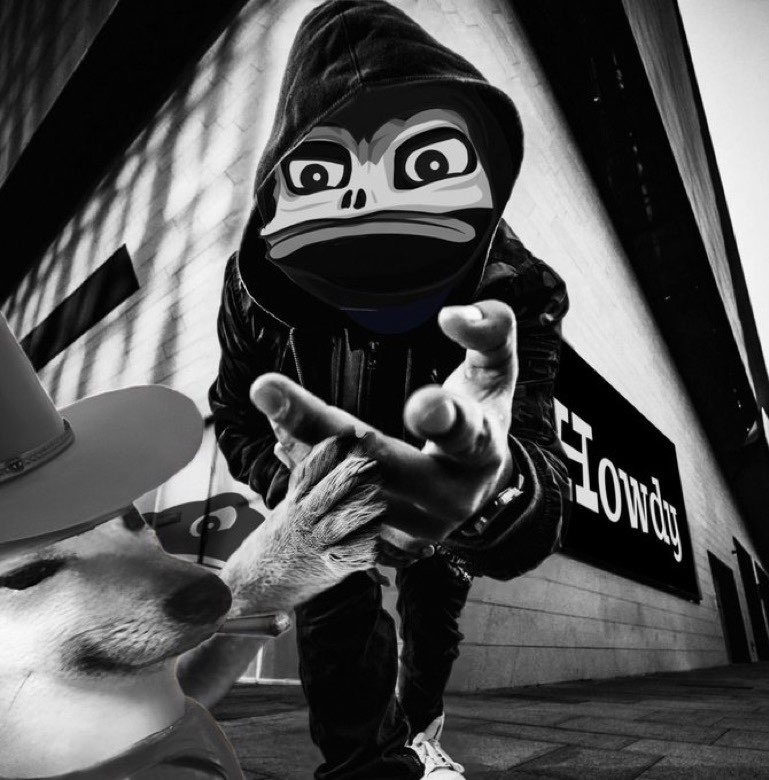 Pons_ETH's tweet photo. gm

The first 500 Frog Holders to sign up in discord will get a free airdrop of @HowdySol.

Free distribution, and all airdropped so nothing to claim.

No team allocation, but they rewarding meme creators and champions. 

Thank you to our fellow frog @CryptoPopPunk for giving the opportunity to our holders.