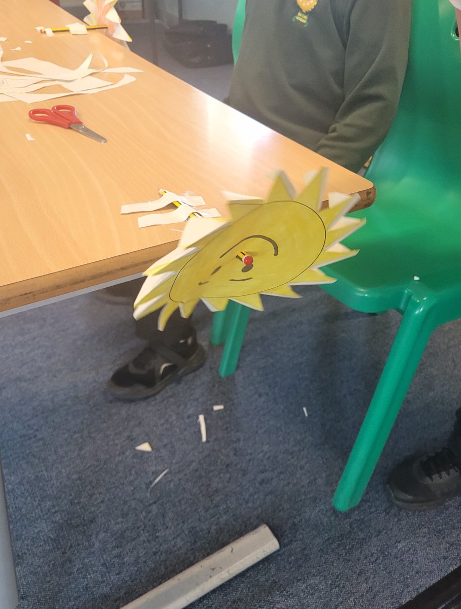 OLPPrimary's tweet photo. During our #FemEng project this week, P7/6 learned about mechanical engineering and how onshore and offshore wind farms are designed, maintained and operated. We even had a go at designing and building our own! #OLPSTEM https://t.co/va1DF64Q0p