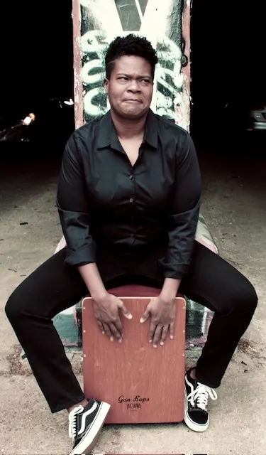 NTPercussion's tweet photo. Dr. Mesia Austin is bringing the beat to Broadway and beyond! 🥁

Currently rocking the percussion chair for MJ the Musical's First National tour, she's also lit up the stage in Paradise Square, Caroline, Or Change, and Days of Wine and Roses. 🎶

#nativetonguepercussion https://t.co/n02AB4Zl8X