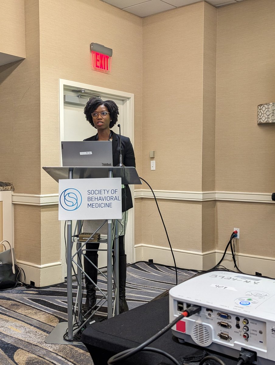 Rebecca Lee (@doctorlee) on Twitter photo Enjoying <a href="/DrLoneke/">Loneke T. Blackman Carr, PhD, RD</a>'s fantastic talk about health equity and weight in Black Women using MOST designs #sbm2024 !! Enjoying <a href="/DrLoneke/">Loneke T. Blackman Carr, PhD, RD</a>'s fantastic talk about health equity and weight in Black Women using MOST designs #sbm2024 !!