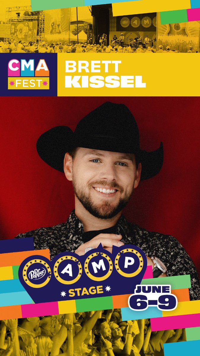 📢 JUST ANNOUNCED!! I’m performing at @CountryMusic’s #CMAfest on the FREE Dr Pepper Amp Stage in support of the @CMAFoundation & music education on June 6th, 2024!! Visit CMAfest.com for more info & ticket options!! @CountryMusic