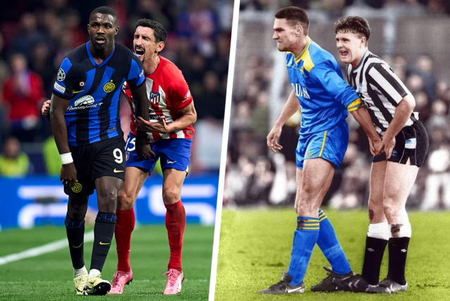 Na handtastelijk incident in de Champions League: iconische voorbeelden van voetballers die in edele delen werden geknepen dlvr.it/T43qcq