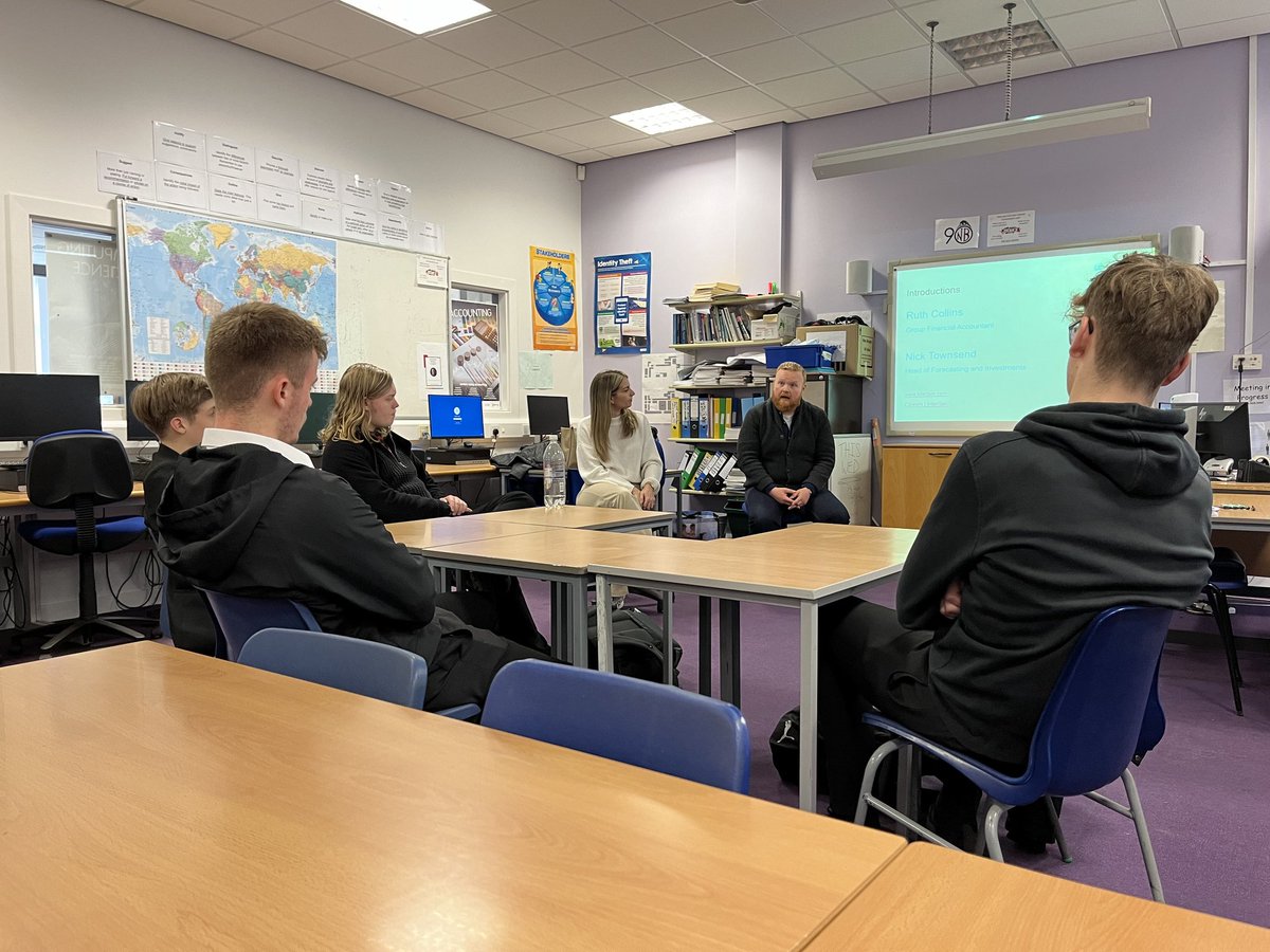 Insight event for our NPA Accountancy students with Nick and Ruth from InterGen #DYW <a href="/NorthBerwickHS/">North Berwick HS</a> <a href="/InterGenEnergy/">InterGen</a>