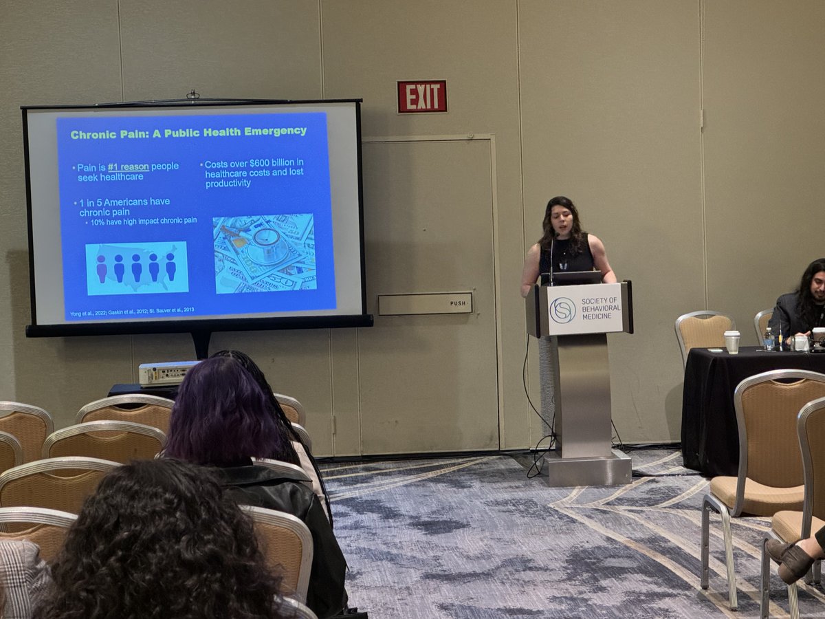 CHAMPP's <a href="/DrKarlynEdwards/">Karlyn Edwards, PhD</a> is doing a fantastic job of representing us at the <a href="/BehavioralMed/">SBM</a> conference in Philadelphia!