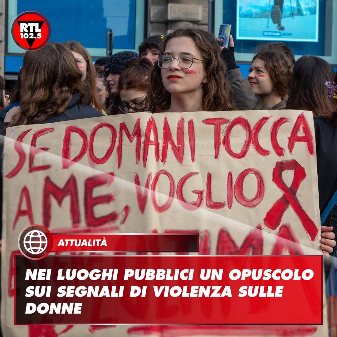 rtl1025's tweet photo. 🔵 Un #opuscolo che mette in guardia dai pericoli della #violenza di genere e ne illustra i segnali, con disegni e spiegazioni, che sarà distribuito in centinaia di migliaia di copie in diversi luoghi pubblici. È l'iniziativa promossa dal ministero della Giustizia https://t.co/36LN4YOmsf