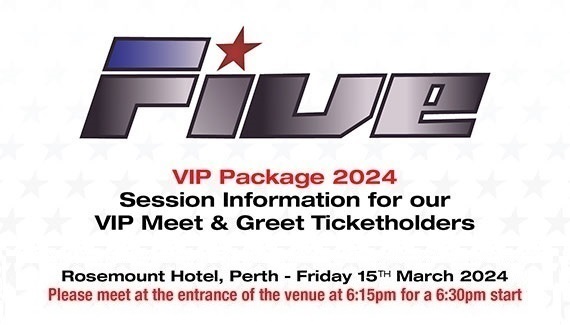 Massive5iver's tweet photo. 🇦🇺 #5ivers TOMORROW! 🇦🇺
🥳 3rd Show! 🥳 &amp; Final
📆 Do NOT Miss @itsFiveOfficial Are BACK To Oz @RosemountHotel Venue in Perth, WA, Australia 📆
🖐🏼 SOLD OUT! 🖐🏼
🎟 Info: https://t.co/uS6lJhKIcR 🎟
#5ive #Five 
#FiveTime 
👨‍🎤 #ScottLaRock5 👨‍🎤 #SeanConlonMusic 👨‍🎤 #RitchieNeville 👨‍🎤 https://t.co/H0Cud8jC1w