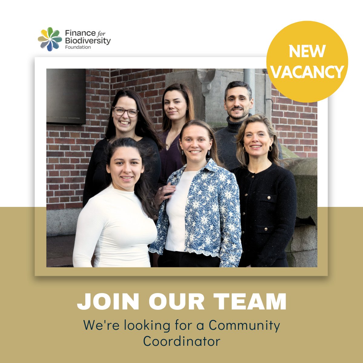 FinanceforBio's tweet photo. 🌿 Vacancy alert! We're looking for a passionate Community Coordinator to join our team at @FinanceforBio

📆 Check out the full job description and apply before 12 April here https://t.co/6ePUe4HBXl

Please share! 

#Vacancy  #CommunityCoordinator #GreenJobs  🌍🌱 https://t.co/3WcUz2iehO