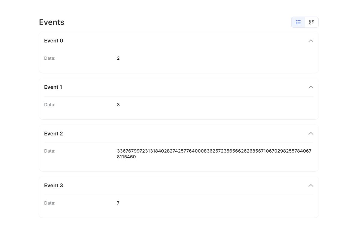 Connected events to $mina PinSave contract

minascan.io/berkeley/tx/5J…