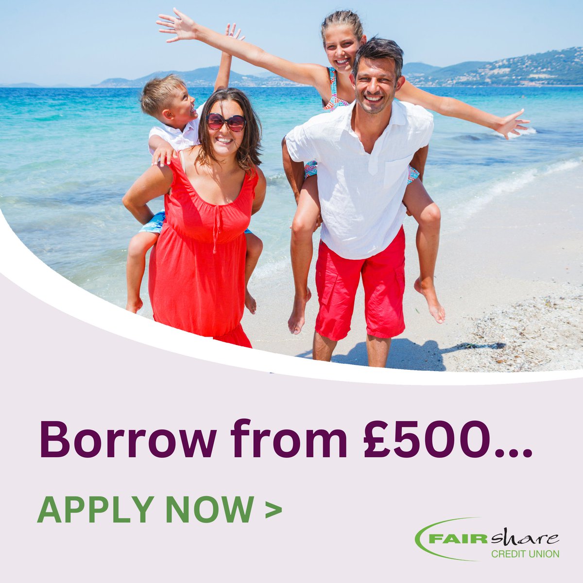 Summer Plans?🌞 Can FAIRshare help you with a Saver Loan from £500? 🌞We offer affordable loans + you Save as you Borrow... Apply 👇fairshare.uk.com/loans/fairshar… T& Cs apply #peoplebeforeprofit #communitybank #creditunion🌞