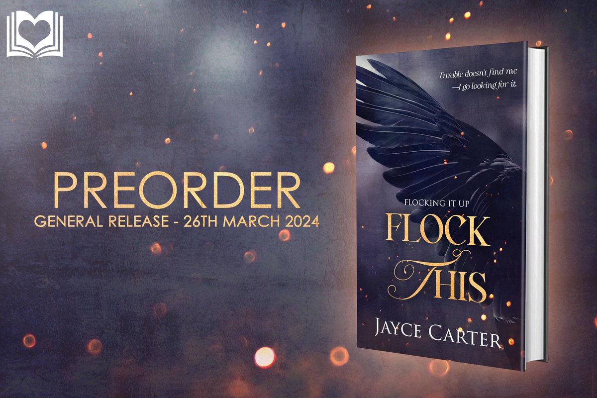 Trouble doesn’t find me—I go looking for it.

Flock This by Jayce Carter
Book 1 in the Flocking It Up series
rfr.bz/t9yyuy6

#romantica #romancebook #romancenovels #iloveromancebooks #newbookrelease #weekendreads #paranormal #reverseharem #vampires #wereshifters