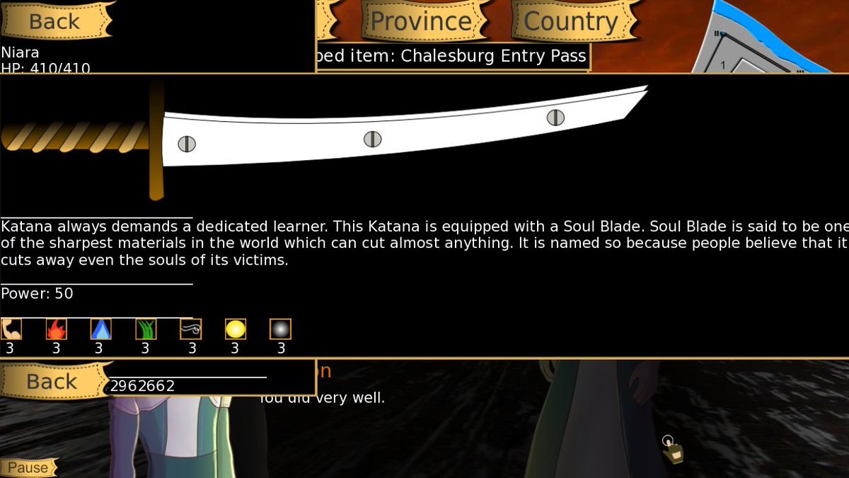 redseedgames's tweet photo. Attack Light type enemies with Dark type weapons to deal maximum damage and vice versa in this turn based visual novel role playing game Niara: Rebellion Of the King.
Get it on Steam or Google Play: https://t.co/1VutZI18kj

#visualnovel #visualnovelrpg #roleplayinggame #indiegame https://t.co/SQVw5bZb9a