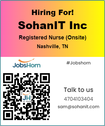 itgosev7's tweet photo. ๐จ #jobalert
๐ #ApplyNow: https://t.co/YYUpG36q9s
SohanIT Inc
#hiring for #Registered_Nurse
Location: #Nashville, #Tennessee
Please Share your resume to sam@sohanit.com/
#RegisteredNurse #NightShiftRN #RegisteredNurse #NashvilleJobs #HealthcareJobs #TemporaryRN #jobshorn https://t.co/QkTikCNn79