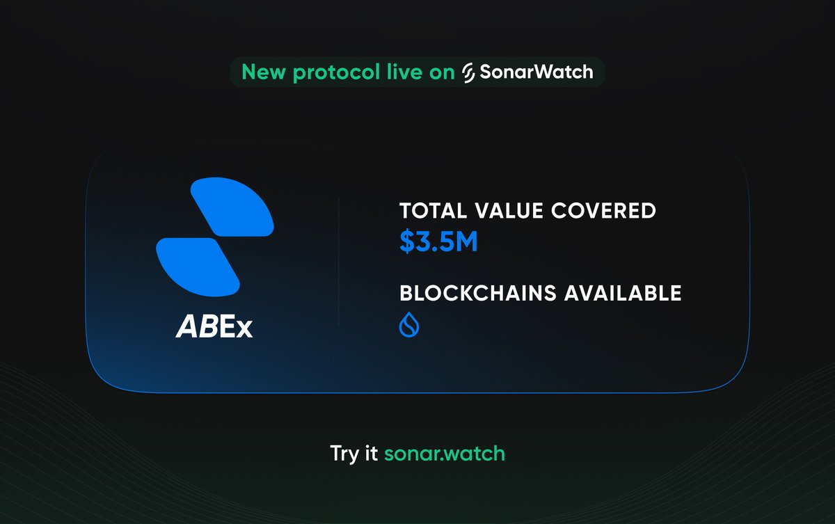 jup_portfolio's tweet photo. 📢New integration is live

@ABExFinance on @SuiNetwork is now tracked on https://t.co/XibE4cBKrp

Covering 3.5M of USD value! https://t.co/tomEUUxEEo