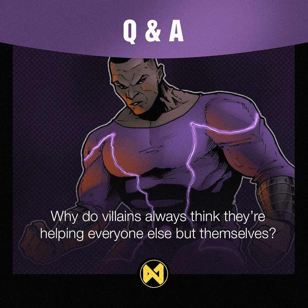 4_7studios's tweet photo. From Thanos to the Joker, villains often believe they’re the hero of their own story, striving to ‘help’ in their twisted ways. But perhaps the greatest irony lies in their blindness to helping themselves. 
.
.
.
.
#fourseven #animation #dccomics #manga #anime #nigeria #thanos https://t.co/KebNLhpyRd