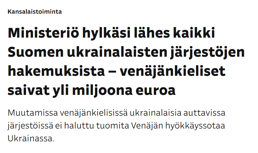 t_vanhanen's tweet photo. Tiedustelen kohteliaasti, mikä homma perussuomalaisten sosiaali- ja terveysministeri @KaisaJuuso?

Päätös on käsittääkseni ollut ministeri Juuson johdolla raha-asiainvaliokunnassa 22.2.2024 käsittelyssä, joten hän tai joku muu PS:n ministeriryhmästä osaa varmaan perustella otsikon mukaista avustusten jakoa.