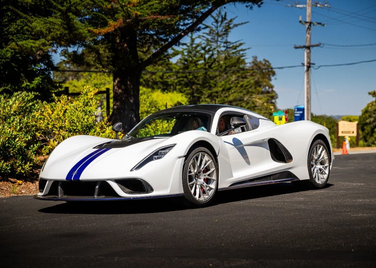 Very simple spec, but it still works great on this car
#Hennessey #Venom #F5 #Roadster #F5Roadster #VenomF5 #VenomF5Roadster #HennesseyVenom #HennesseyVenomF5Roadster #Hypercar #V8 #CarWeek #CarWeek2023 #CarWeekForever #FrimAutos