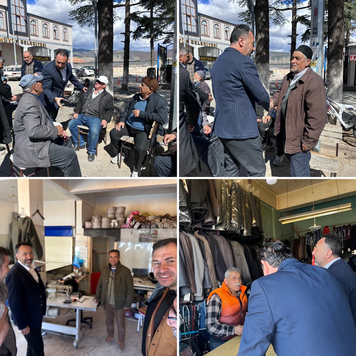 📍Hüyük

Merkezde bulunan esnaflarımızı ziyaret ederek hasbihâl ettik. Rabbim birlik, beraberlik ve samimiyetimizi daim etsin.