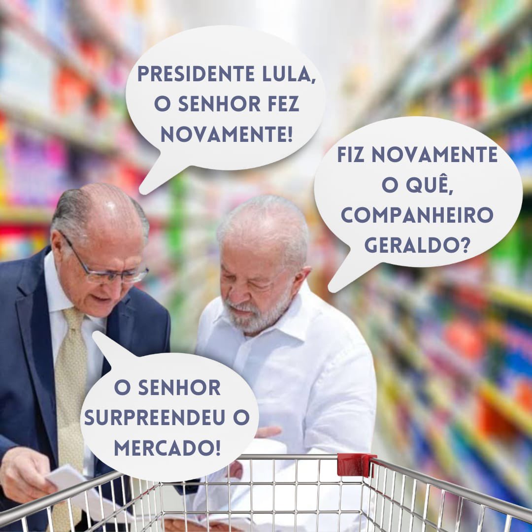 geraldoalckmin's tweet photo. Tem pra mocinha, pro mocinho e pro-moção! Os números do varejo brasileiro derrubaram os analistas da cadeira nesta manhã: aumento de quase 7% nas vendas do comércio ampliado comparando janeiro de 2023 ao deste ano. O presidente @LulaOficial, incansável em superar expectativas, mostrou o que um bom trabalho com credibilidade resulta a quem esperava um aumento de 3,4%, como previa o mercado. Crescem as vendas, crescem os empregos e melhora a vida do povo brasileiro, de verdade.
