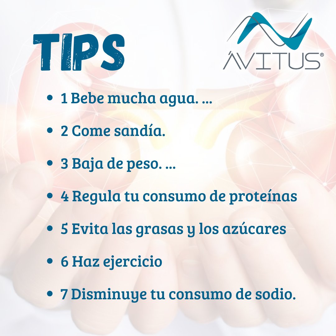 'Avitus, Tus aliados en la salud de los que amas

Informa:

El Día Mundial del Riñón se dedica a fomentar el conocimiento sobre la relevancia de la salud renal y la prevención de la ERC.

#Salud #avitusmx #tusaliadosenlasaluddelosqueamas #medico #urologo #nefrolagía