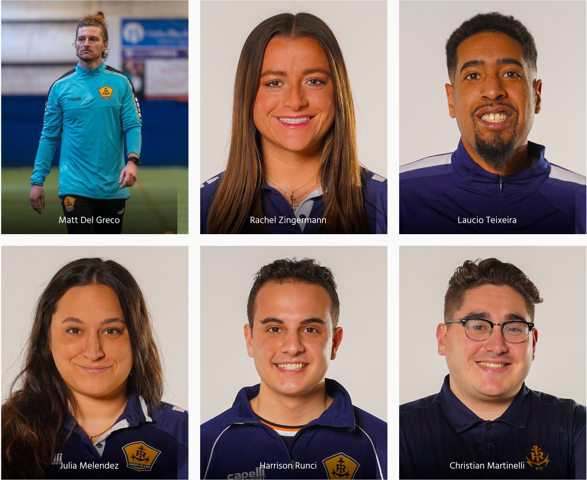 Five URI alumni and a student intern are using their diverse skills to help ready @RhodeIslandFC for their debut season! Learn more at the link below, and catch their first game on March 16 at Bryant University. #GoRhody ➡️ uri.edu/news/2024/03/u…