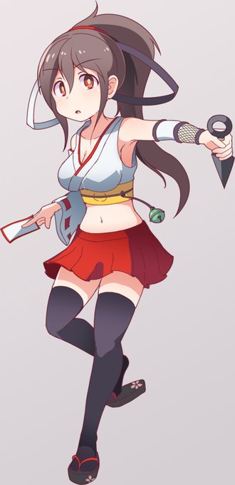 オリキャラは 性癖の見本市というタグを見たので、自分も! いうほど性癖出てるのかなと思ったけど、気づけば全員ミニスカ+乳ですね… 