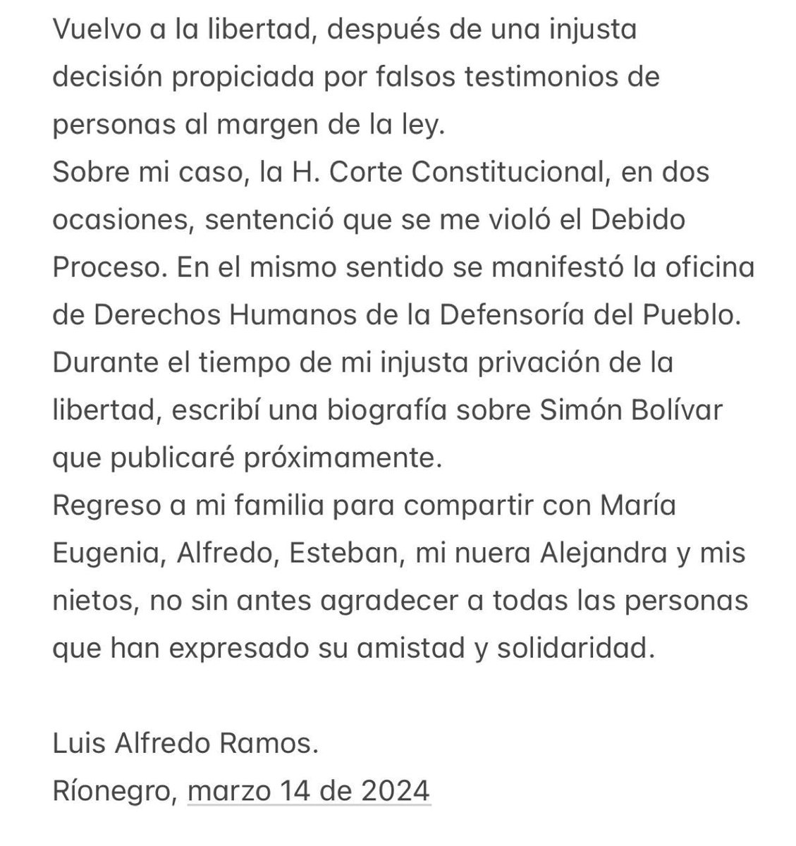 Luis Alfredo Ramos tweet media