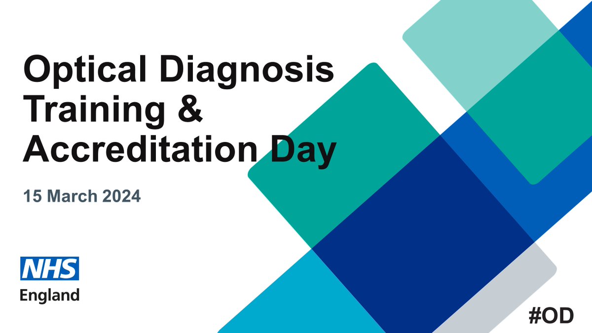 A real honour to see the findings from DISCARD3 lead to a change in practice in England. Tomorrow, is the first national Optical Diagnosis (OD) Training &amp; Accreditation Day ahead of implementation of a “resect and discard” strategy in the English BCSP <a href="/NHSEngland/">NHS England</a> #DISCARD3 #OD