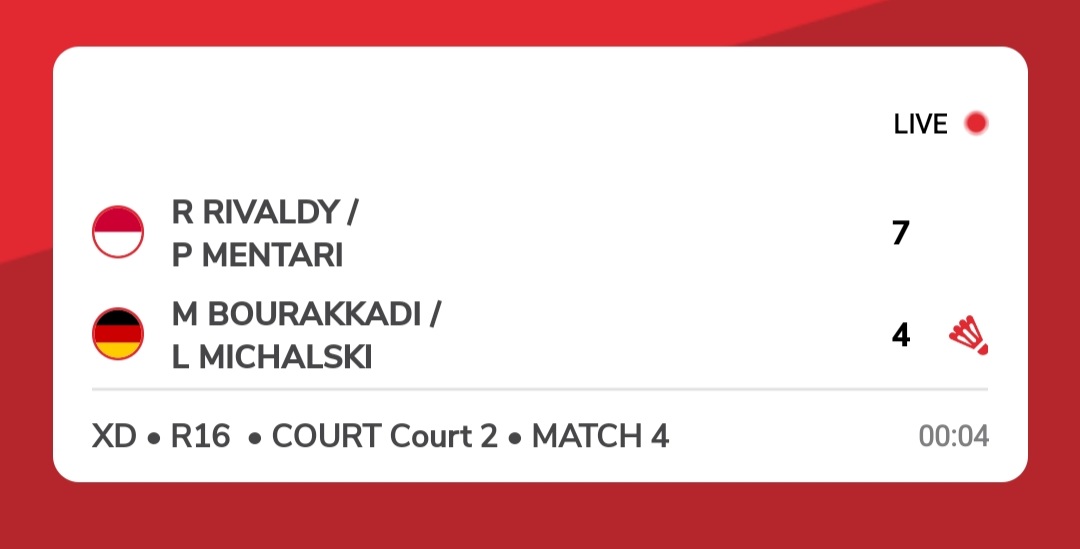 Comebackminton's tweet image. Saking fokus #AllEngland lupa ripit lagi main di #Orleansmasters