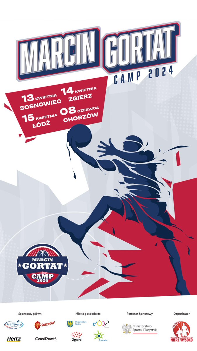 Andrzej Jankowski (@barjanek) on Twitter photo <a href="/MGortat/">Marcin Gortat🇵🇱</a> & <a href="/MG13Foundation/">Fundacja MG13</a> zapraszają 🔥🏀💪
Gdybym ja miał 13 lat... Ale nie mam😭
Zapisy już od jutra od godziny 13-ej❗❗❗ <a href="/MGortat/">Marcin Gortat🇵🇱</a> & <a href="/MG13Foundation/">Fundacja MG13</a> zapraszają 🔥🏀💪
Gdybym ja miał 13 lat... Ale nie mam😭
Zapisy już od jutra od godziny 13-ej❗❗❗