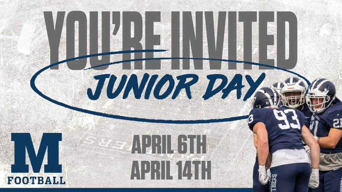 Really enjoyed learning about <a href="/MiddFootball/">Middlebury Football</a> from current players and coaches during the Virtual Junior Day/Player Panel.  Thank you for the Junior Day Invite, looking forward to April 6th!  <a href="/MiddFBMandigo/">Doug Mandigo</a> <a href="/jasonthomasfb/">Jason Thomas</a>