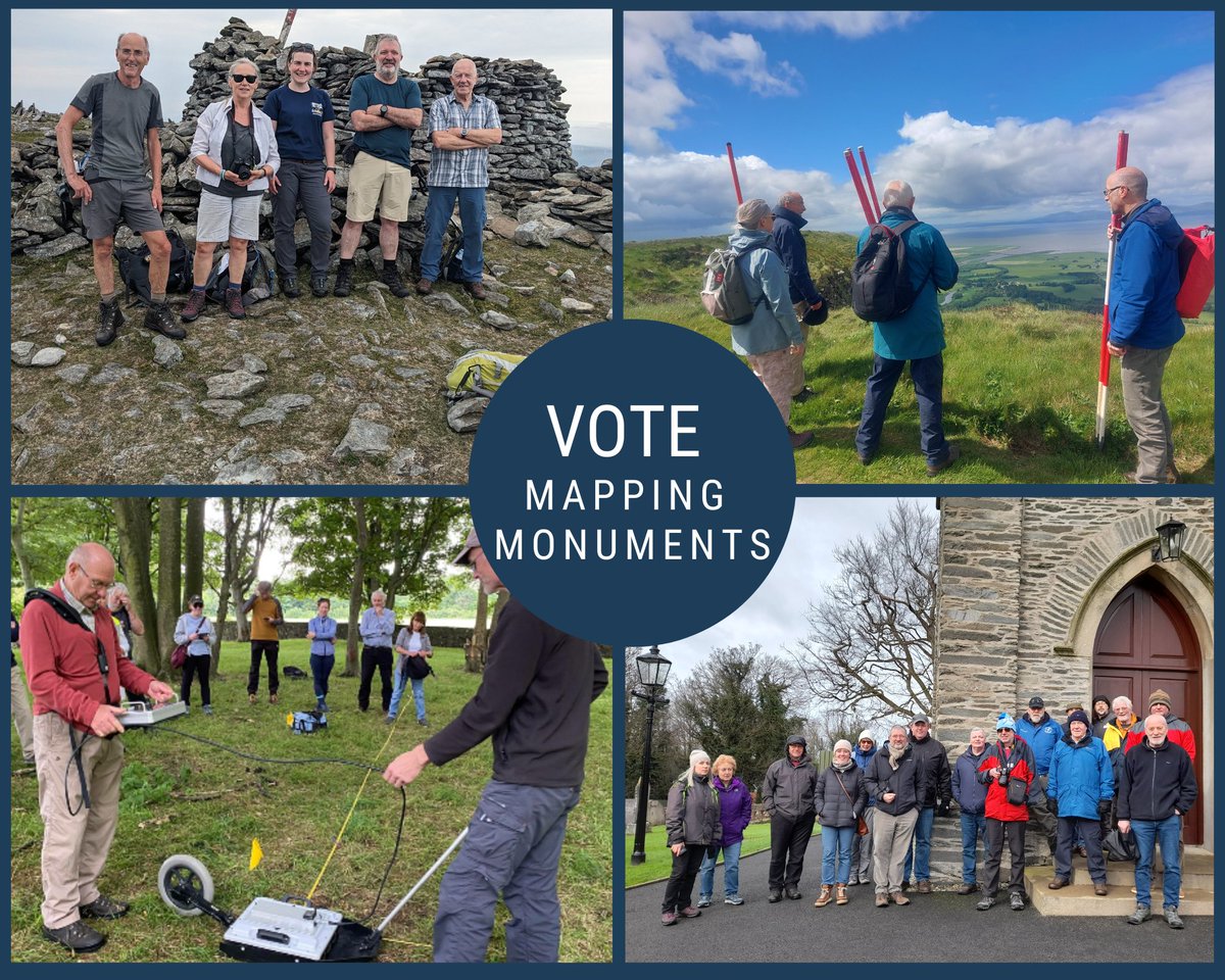 Fantastic that the Mapping Monuments volunteer group are shortlisted for an Heritage Angel Award! A great @HeritageFundNI project led by @profkdlilley from @QUBGeography. Cast your vote here heritageangelawards-ni.org.uk/heritage-angel…