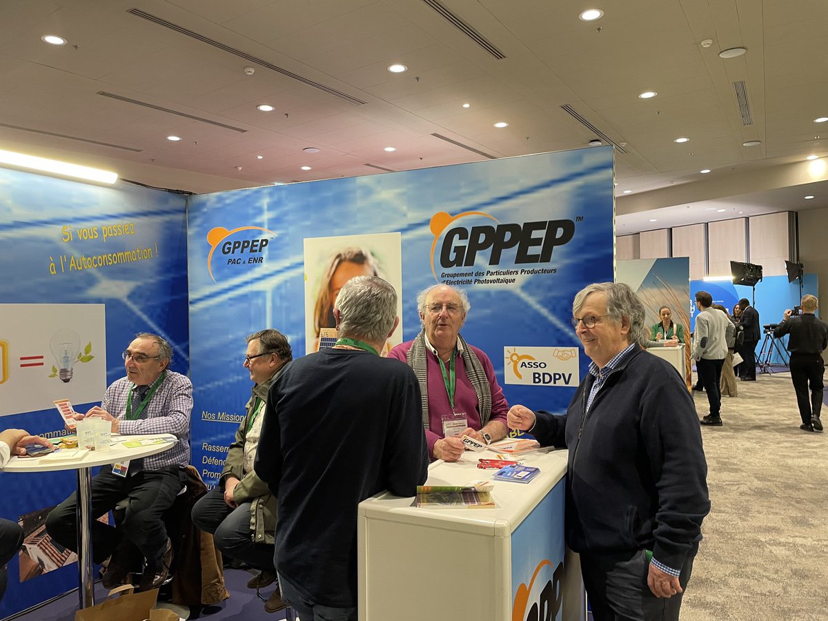 AssoBDPV's tweet photo. Asso BDPV est présent au POWR EARTH SUMMIT 2024 avec le @GPPEP  pour promouvoir le #photovoltaique https://t.co/vxHLWh5ihE