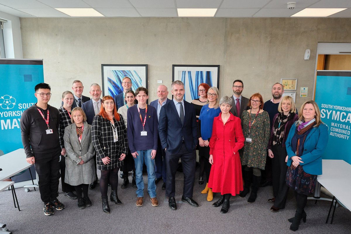 Today, South Yorkshire’s Mayor <a href="/olivercoppard/">Oliver Coppard</a> announced not one, but two landmark strategies at a roundtable in #Barnsley.