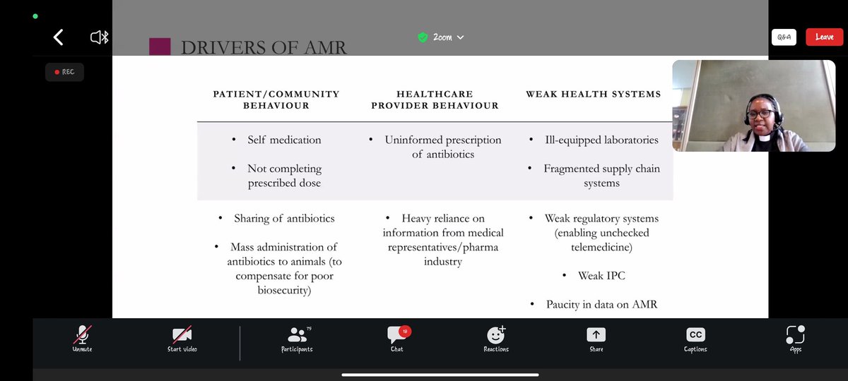 🔴 Session ongoing

#AntimicrobialStewardship
#CwPAMS
#AMRNow