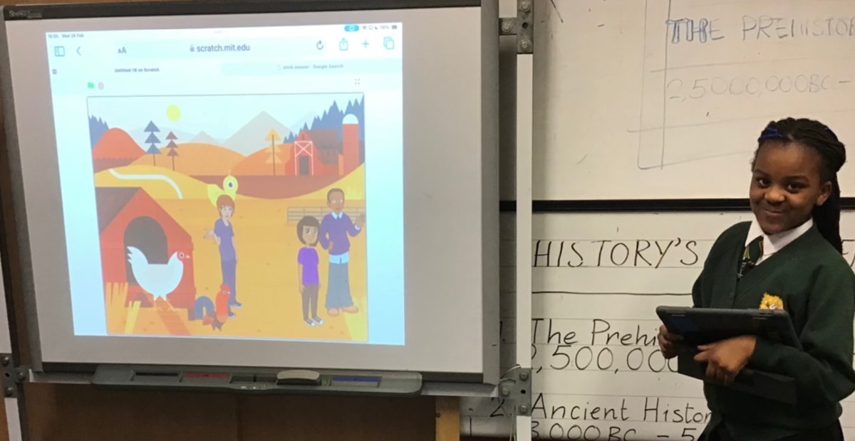 OLPPrimary's tweet photo. #WiSTEM club concluded last week with these successful learners showcasing all their coding creations. Amazing work from all the ladies! https://t.co/wEh95Dcrkh